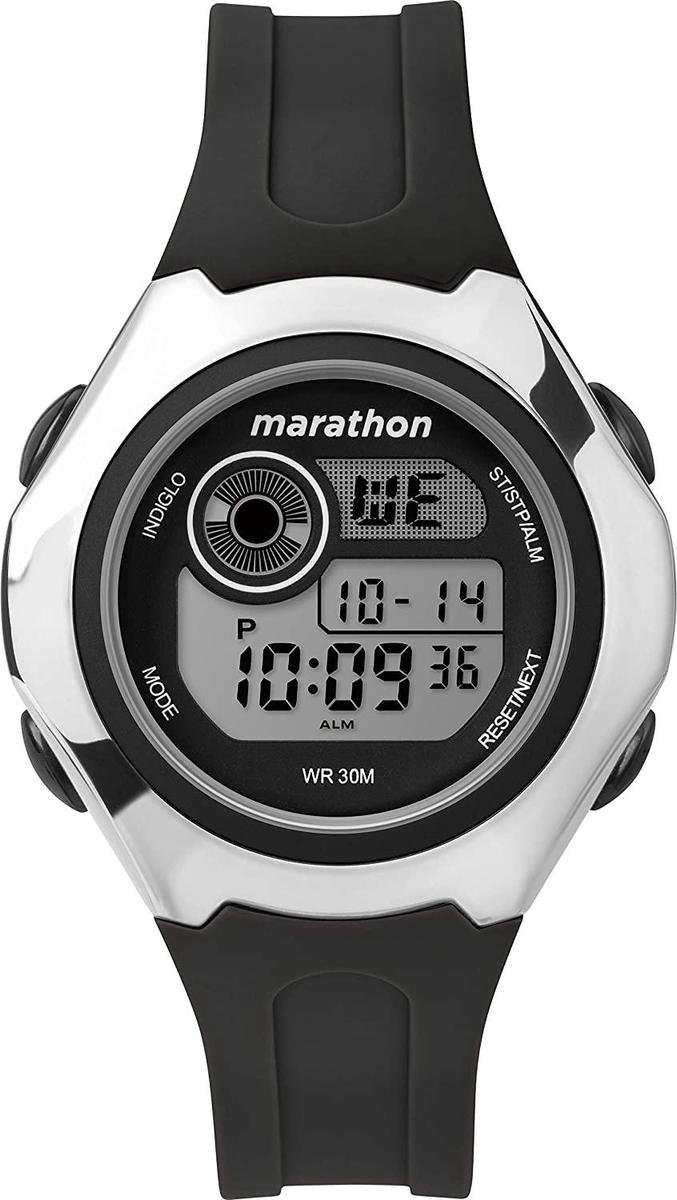 Timex Marathon TW5M32600 Horloge - Kunststof - Zwart - Ø 39 mm