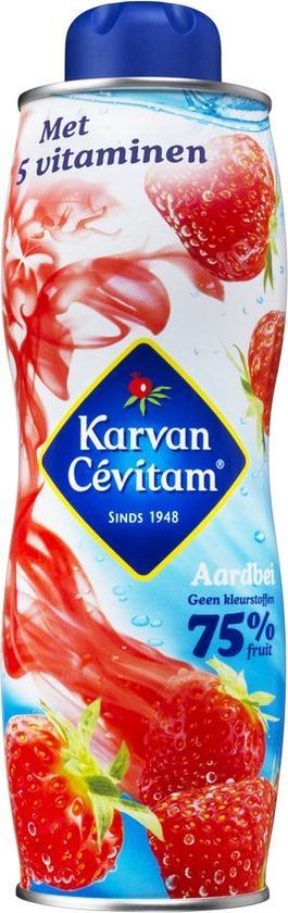 Karvan Cevitam Limonade - Aardbei - 6 x 750 ml | bol.com