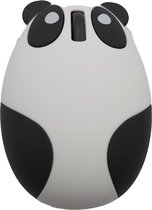 Funny Mouses - Panda - Bedrade Computermuis - Wit - Grappige computergadgets & -accessoires