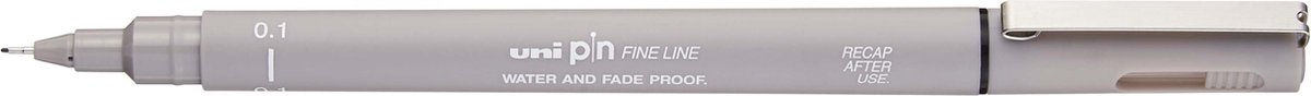 Uni-ball Uni Pin Fineliner Lichtgrijs 0,1 mm