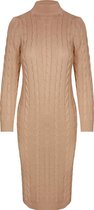 Gevlochten Dress Midi Roze