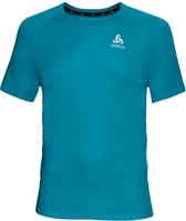 ODLO T-shirt s/s crew neck ESSENTIAL Mannen Sportshirt - Stunning Blue - Maat XL