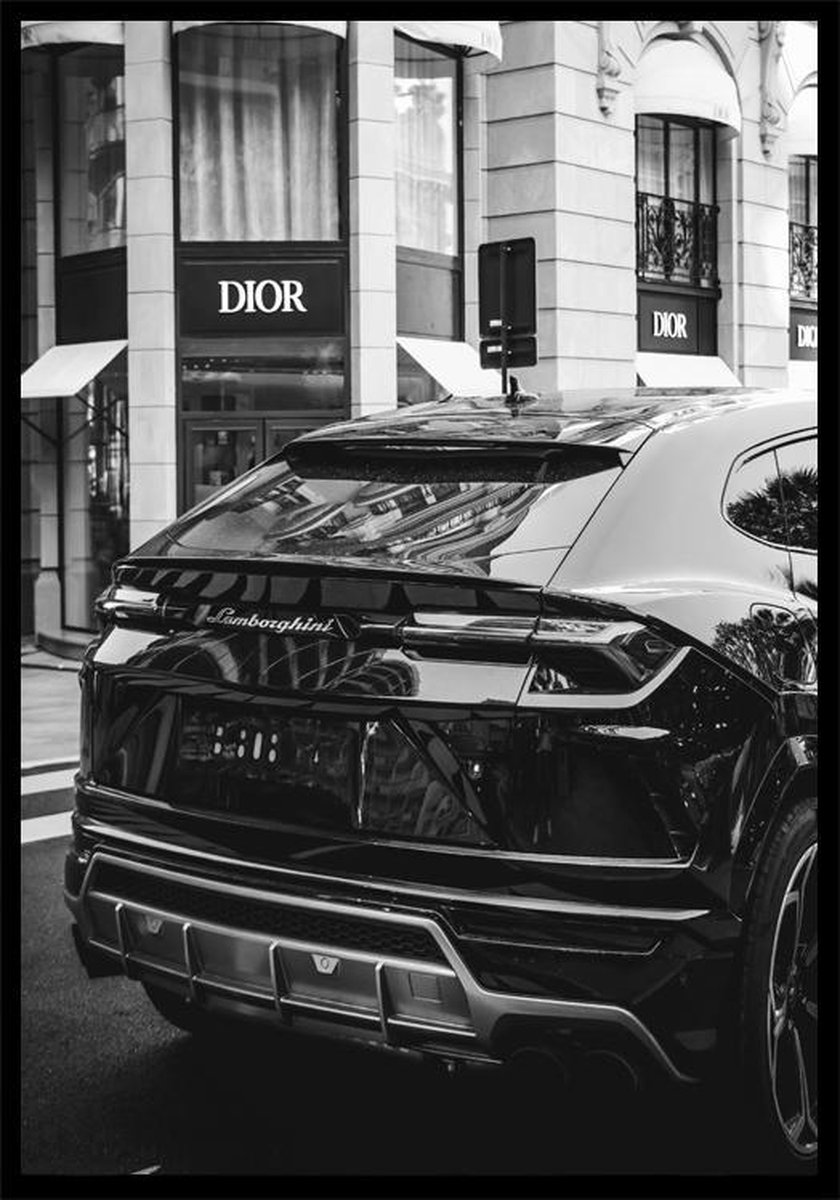 Fashion Store Lamborghini poster - A3