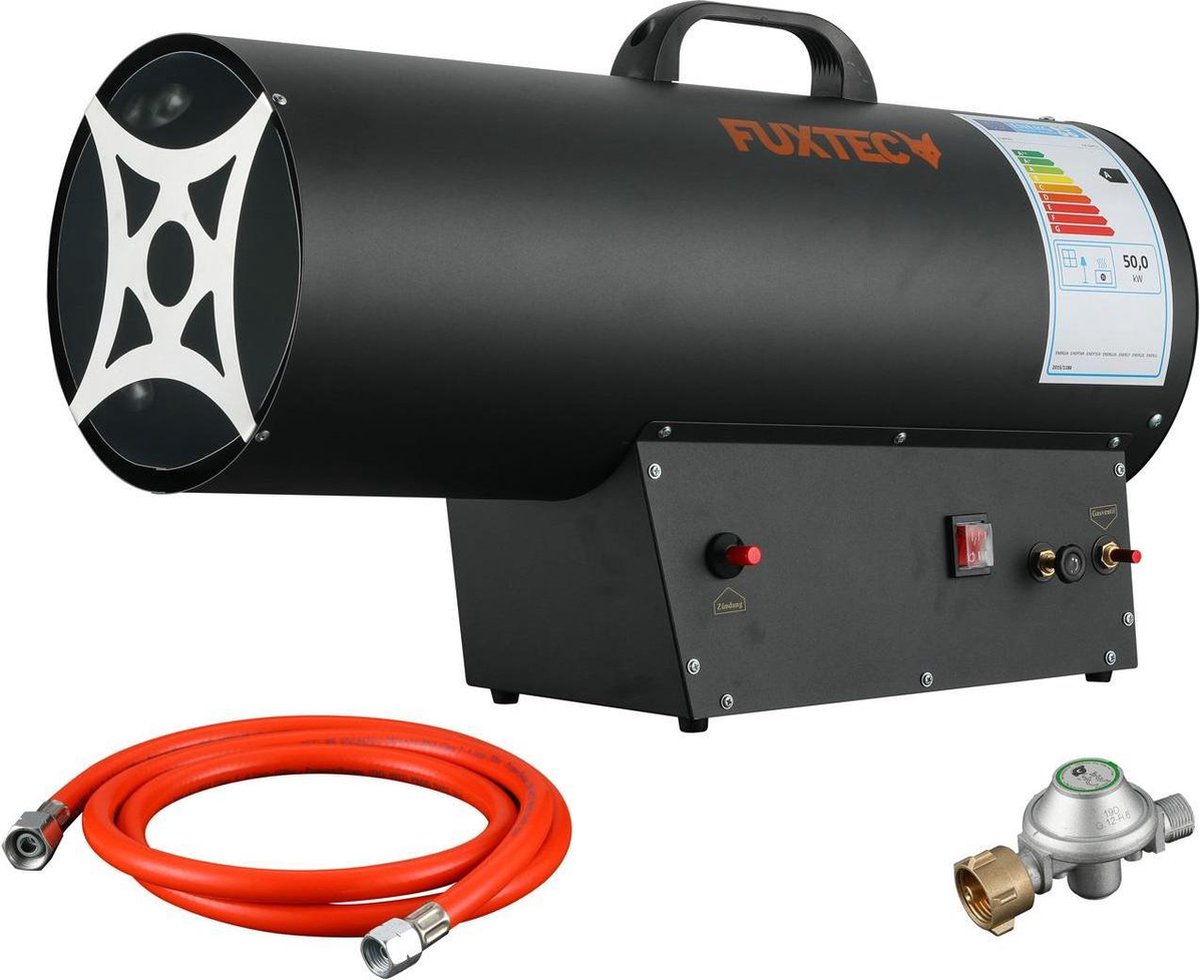 FUXTEC Gaskachel - Gaskanon FX-GH51 - voor grote ruimtes - verwarmingsvermogen 50 kW