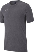 Nike Team Club 19  Sportshirt - Maat 116  - Unisex - donker grijs Maat L-152/158