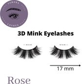 Michele Curls Beauty - Famora Lashes - Wimpers - Mink Wimpers - Valse Wimpers - Wimperstrip - Rose