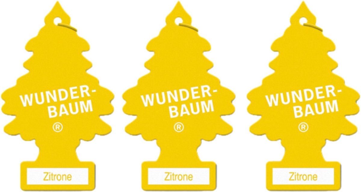 Wunderbaum Luchtverfrisser - Auto - Wonderboom - Citroen - 3 Stuks