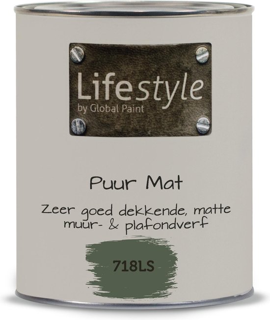 Lifestyle Moods Puur mat | 718LS | 1 liter | Goed dekkende muurverf