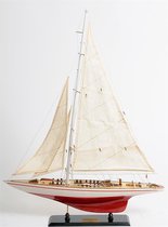 Houten schip - schaalmodel - the ''ENDEAVOUR'' - miniatuur - 60 cm breed