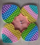 Pop it- Bordspel-Fidget Toy-Hart
