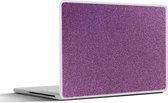 Laptop sticker - 10.1 inch - Glitter - Roze - Design - Abstract - 25x18cm - Laptopstickers - Laptop skin - Cover