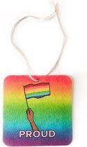 Autoparfum - Proud Flag - Luchtverfrisser Auto - Auto Geurverfrisser - Auto Geur - Auto Accessories