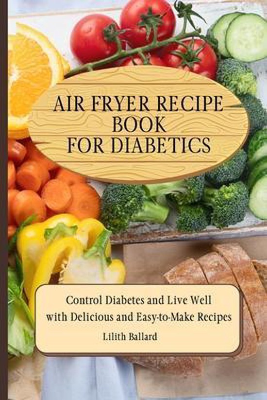 Air Fryer Recipes For Diabetics - cover