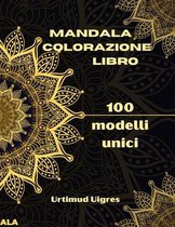 Mandala colorazione libro