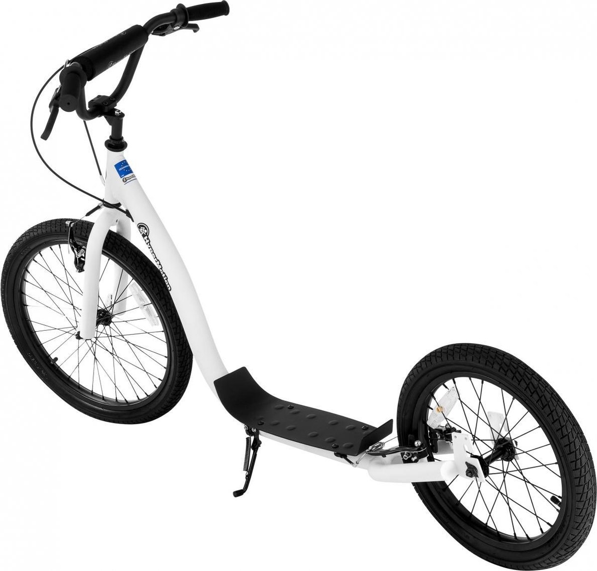 HyperMotion, Step met drie wielen voor kinderen van 3-8 jaar, TRINGO-balansstep, antislip platform, verstelbare step voor meisjes, jongen 3 , max. draagvermogen 50 kg, roze