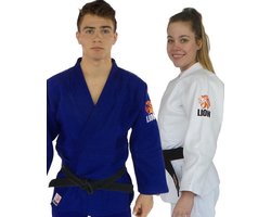 Judopak - nieuw - blauw - Lion 750 Authentic - maat 195