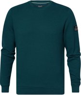 Petrol Industries - Heren Klassieke sweater - Groen - Maat S