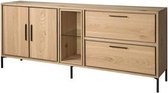 Ravenna Dressoir | 2 Deuren | 2 Laden | 220x44x90