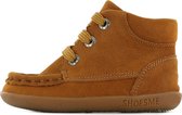 Baby | Babysneakers | Jongens | Cognac | Leer | Shoesme | Maat 24