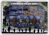 Leger-Speelset-Militairen-A.R.M.Y-17 Delig - Jongens - Soldaten Speelset- Speelgoed-kids