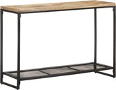 Sidetable 110x35x75 cm massief mangohout