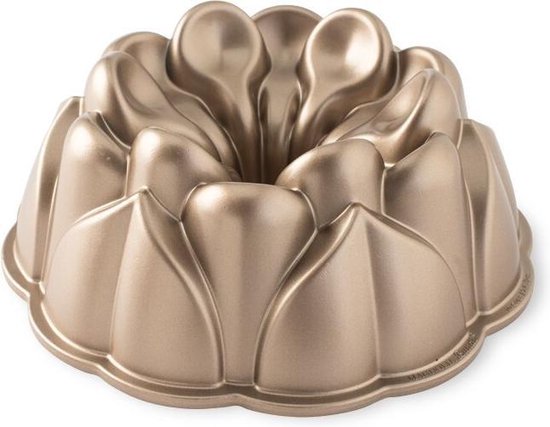 Tulband Bakvorm "Magnolia Bundt Pan" - Nordic Ware |Spring & Summer Toffee