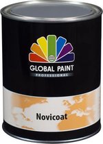 Global Novicoat Hoogglans 0,5 Liter - Ral 9010