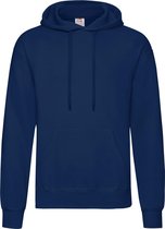 Fruit of the Loom - Classic Hoodie - Blauw - L