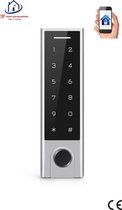 Home-Locking bluetooth-toegangscontrole door vingerafdruk,ID-kaart,wachtwoord, of via APP op gsm.T-1142
