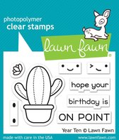 Year Ten Clear Stamps (LF2236)