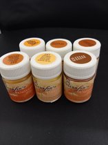Talens universal 16 ml 6 potjes gele oker, sienna, honing, terra, goudgeel, zonnegeel