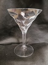 Rcr Cristalleria Italiana Riflessi martini glas 2 st   op = op