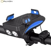 Telefoonhouder Fiets Powerbank Fietsbel Telefoonhouder Fietslamp - Fiets Accessoires  Opbergtasje