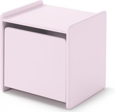 Nachttafel oud roze
