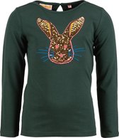 T-SHIRT Meisjes DARK GREEN 140