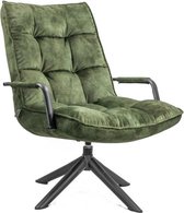 Draaifauteuil Ravi Groen - 89x70xH97 cm