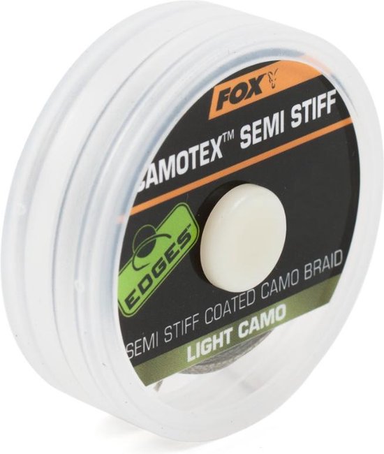 Fox Camotex Stiff - Onderlijnmateriaal - Light Camo - 20lb van Fox — afbeelding 3