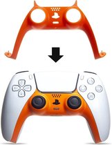 Controller Behuizing Cover Shell | Geschikt voor PS5 - Playstation 5 | Bescherming Skin | Grip | Oranje