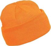 Muts Unisex One Size K-up Fluorescent Orange 100% Acryl