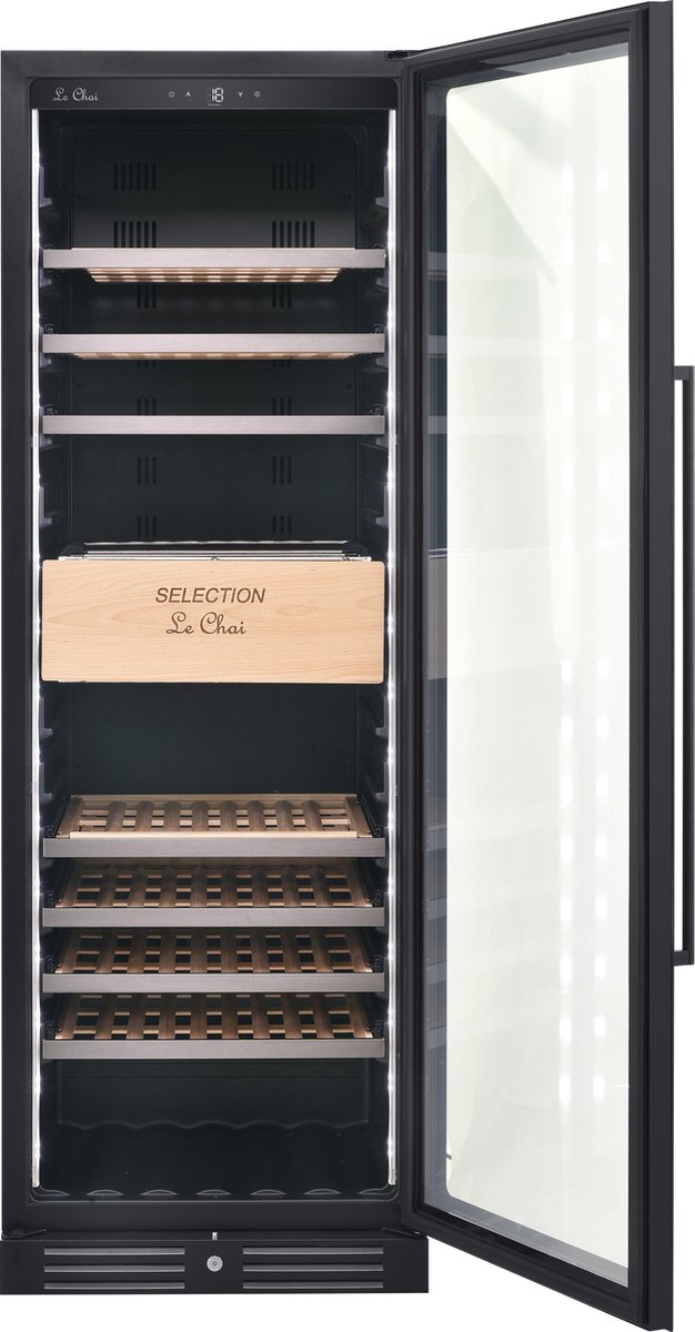 Le Chai PRO LMN1185 Wijnkoelkast 118 Flessen met Slot - afbeelding 3