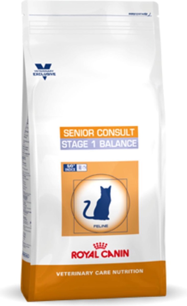 Royal Canin Veterinary Diet Senior Consult – Stage 1 – 7+ – Kattenvoer – 3.5 kg
