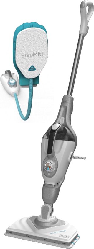 BLACK+DECKER BHSM1615DSG-QS Steam-Mop - 1600W - met SteaMitt, deltavoet en 15 accessoires
