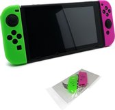 Holy Grips -  Joy Con hoes Groen Roze - Geschikt voor de Switch