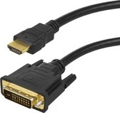 Maclean -  DVI-HDMI-kabel / v1.4 /  2m lengte / MCTV-717