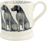 Emma Bridgewater Mug 1/2 Pint Dogs Black Labrador
