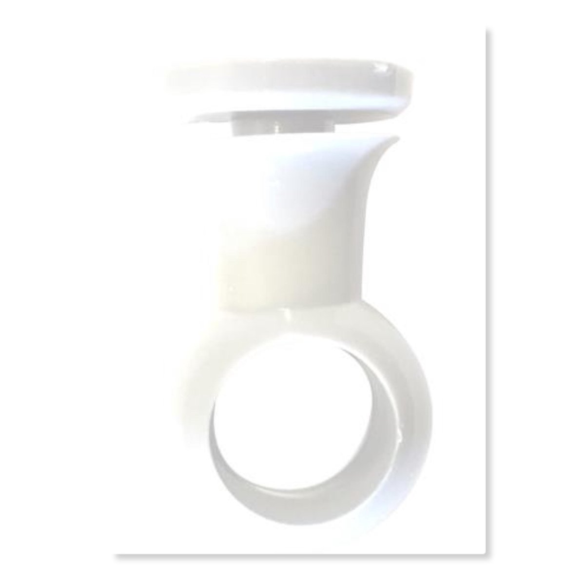 Anchor roedesteun middensteun wit 13mm 2 stuks