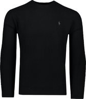 Polo Ralph Lauren  Trui Zwart Normaal - Maat XL - Heren - Herfst/Winter Collectie - Wol