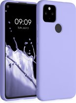 kwmobile telefoonhoesje voor Google Pixel 4a 5G - Hoesje voor smartphone - Back cover in pastel-lavendel