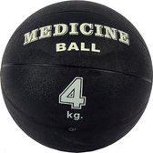 Médecine-ball - 4 kg | Noir | Ballon de fitness | Balle de slam | Mambo Max