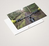 Cadeautip! Luxe ansichtkaarten set Mountainbike 10x15 cm | 24 stuks | Wenskaarten Mountainbike